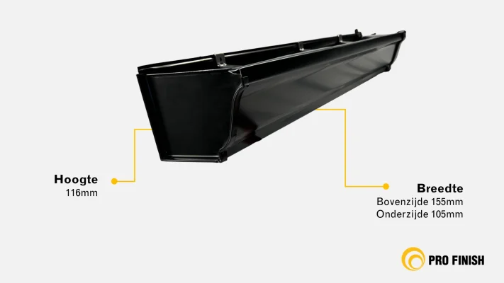 Dakgoot op maat | Aluminium - Afbeelding 3